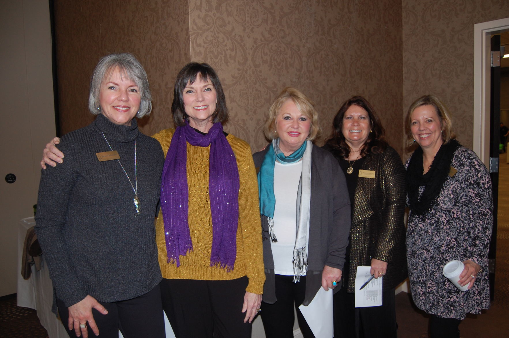 Katie Black, Angel Ambrose, Gayle Dustman, Annette Klinzing, Susie Magnuson